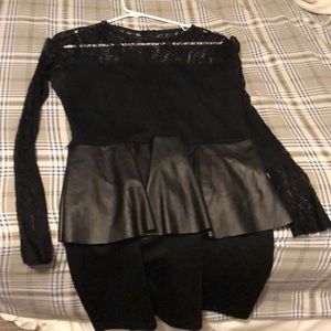 Black long sleeve dress